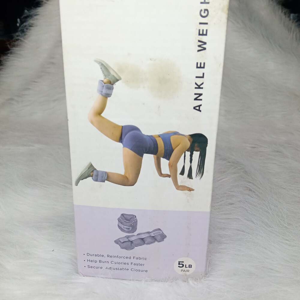 Chloe Ting Ankle Weights 5lb Pair (2.5lbs Each)
